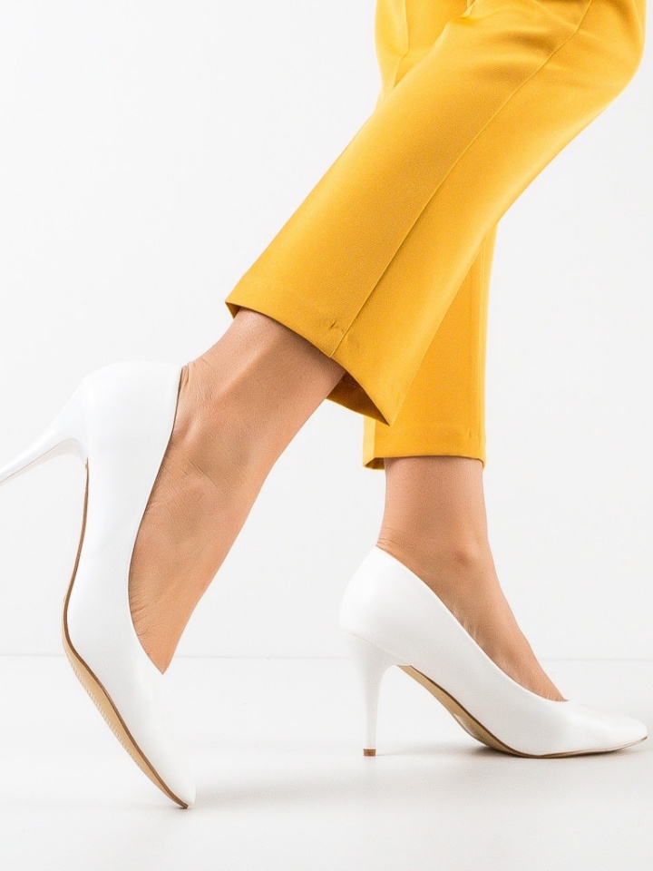 Scarpe da donna Bianche Halek - Img 3