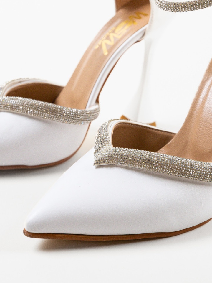 Scarpe da donna Bianche MEKO - Img 11