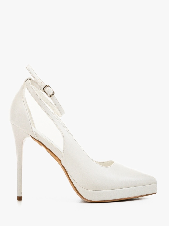 Scarpe da donna Bianche Mullen - Img 2