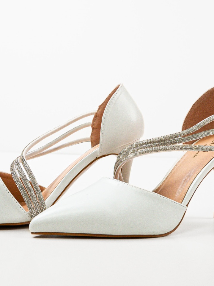 Scarpe da donna Bianche Pratima - Img 11