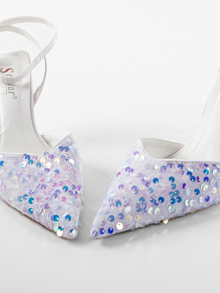 Scarpe da donna Bianche Santia - Img 7