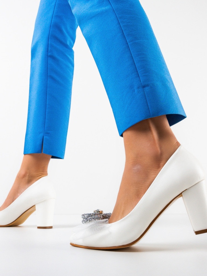 Scarpe da donna Bianche Scar - Img 1