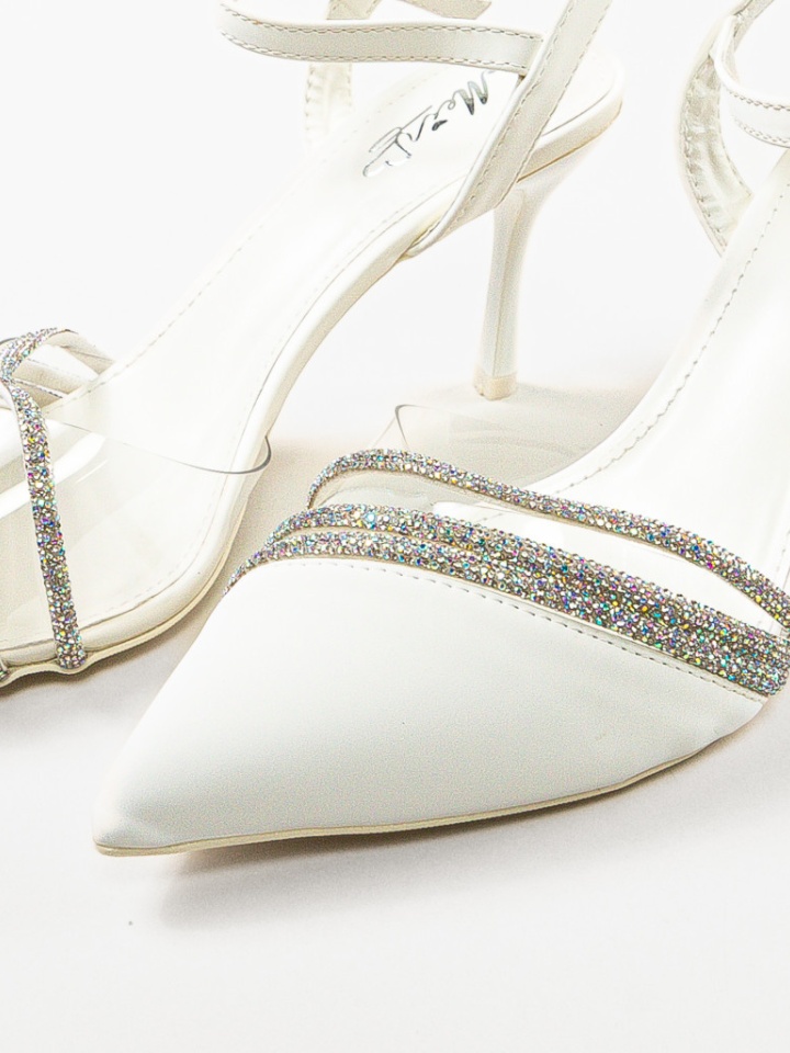 Scarpe da donna Bianche Simiso - Img 5