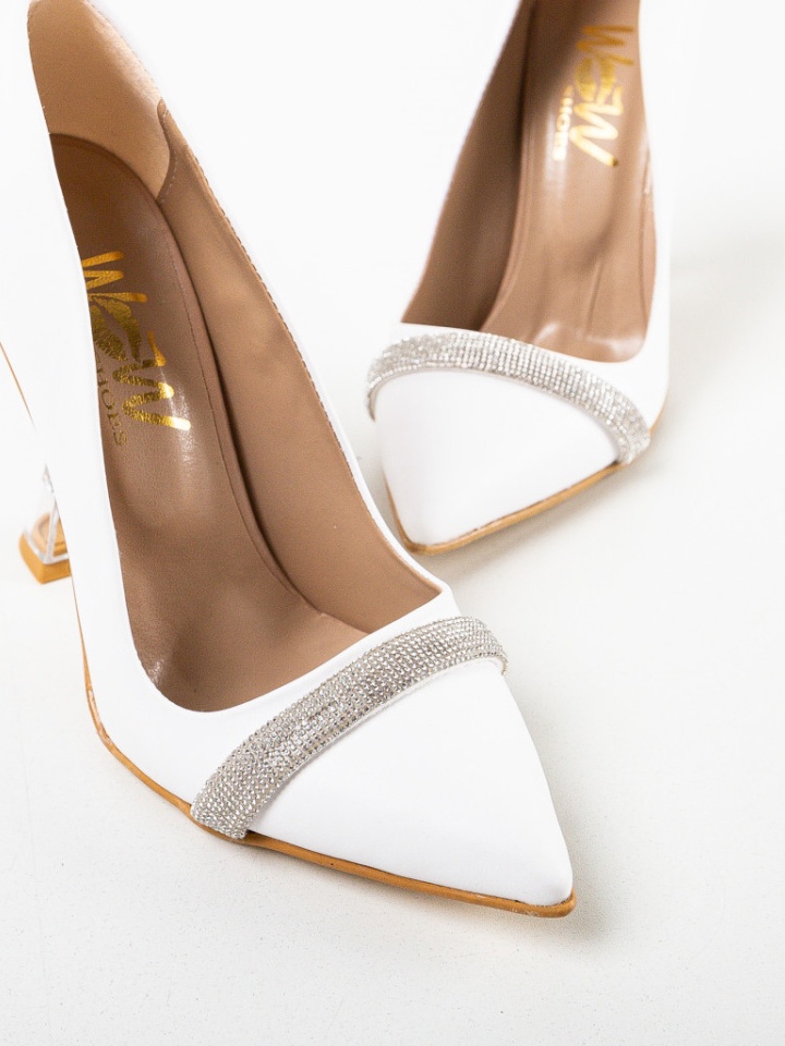 Scarpe da donna Bianche Skyan 2 - Img 3