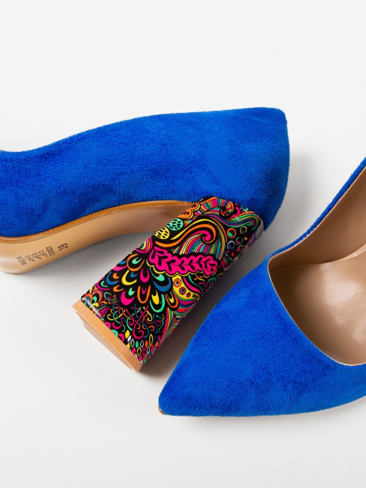 Scarpe da donna Blu Monina - Img 10