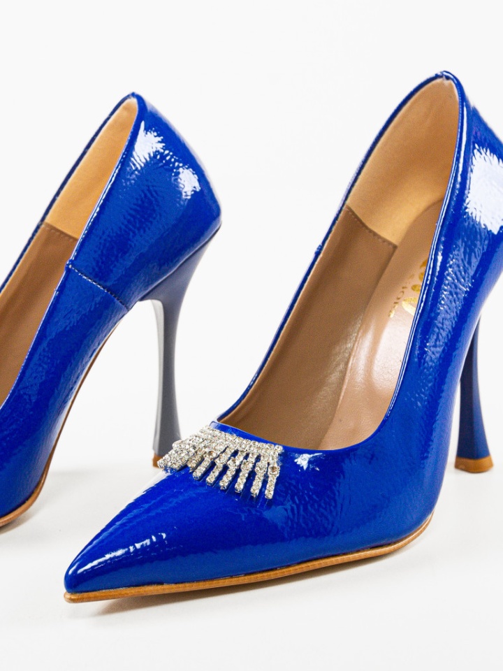 Scarpe da donna Blu Perma - Img 6