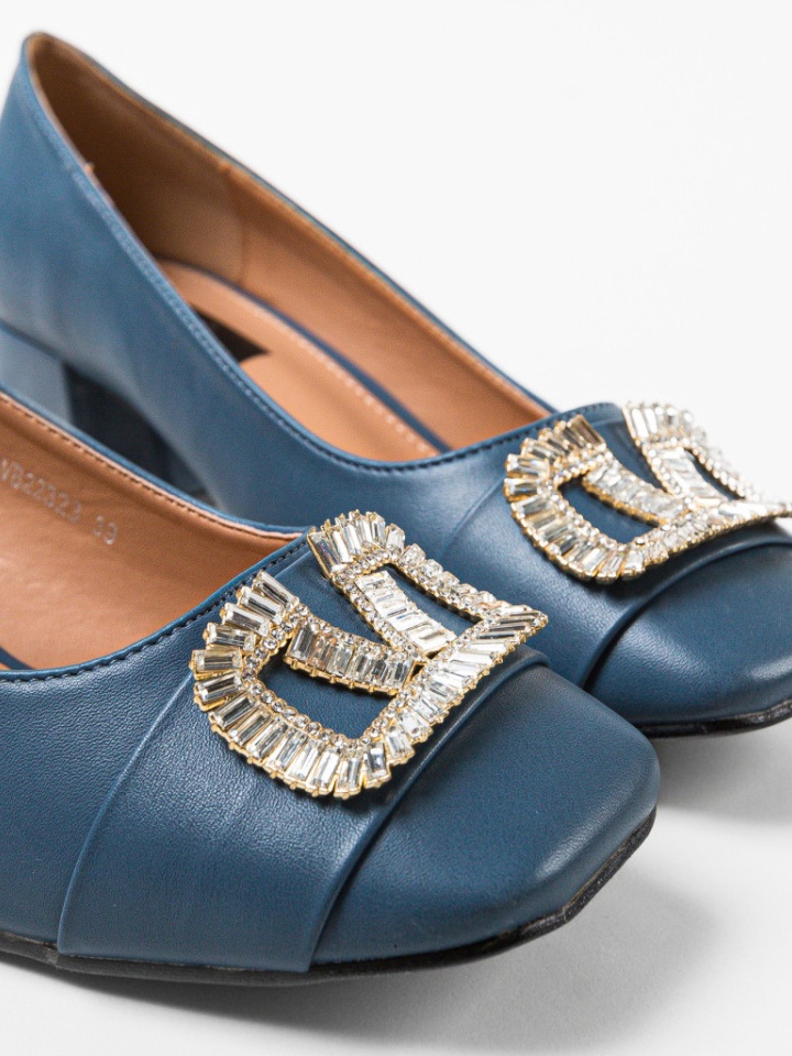 Scarpe da donna Blu Strickl - Img 8
