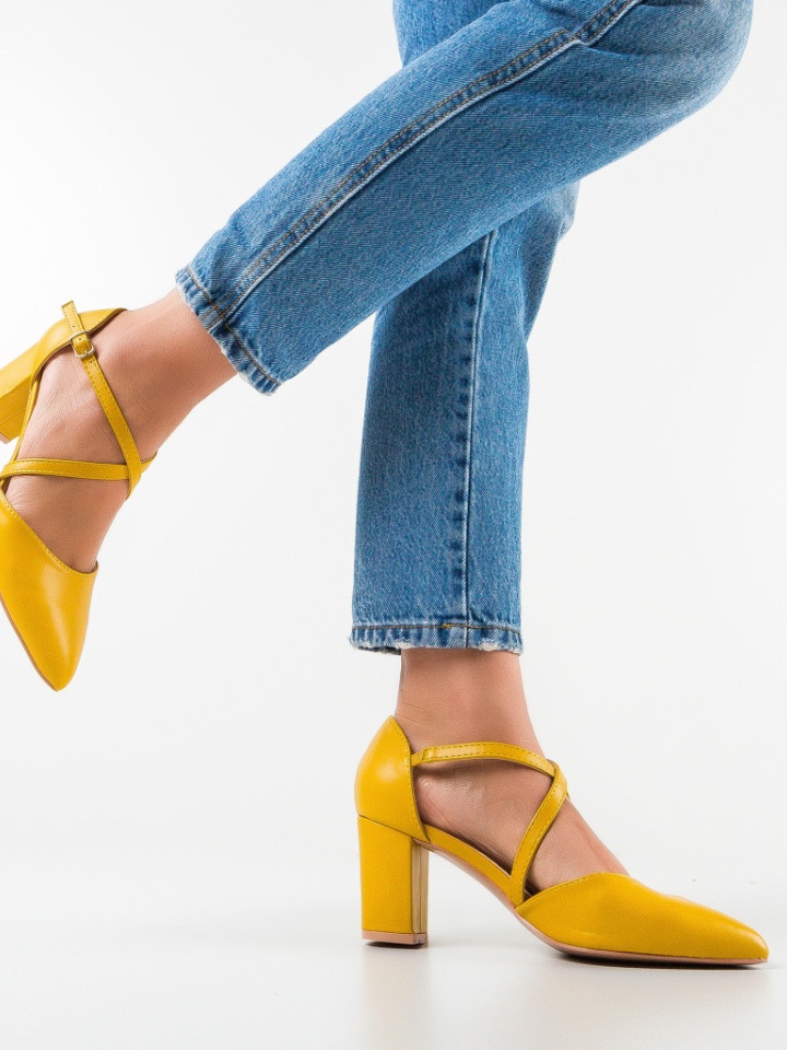 Scarpe da donna Gialle Rahma - Img 10