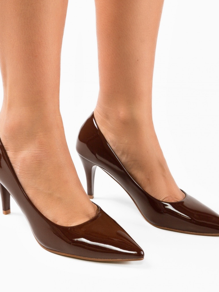Scarpe da donna Marroni Plevna - Img 2