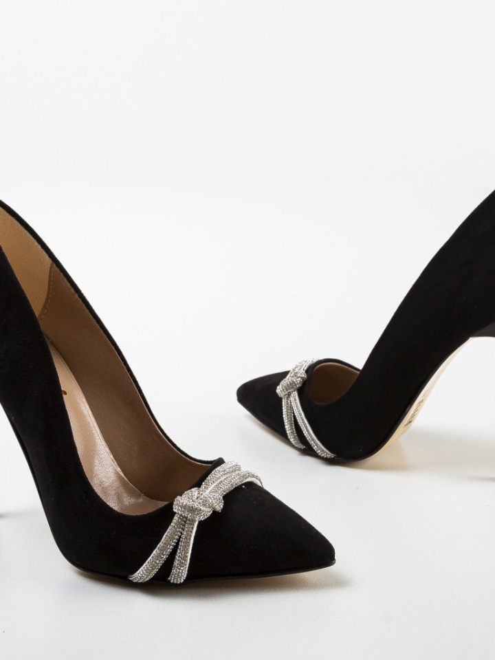 Scarpe da donna Nere Casette - Img 12