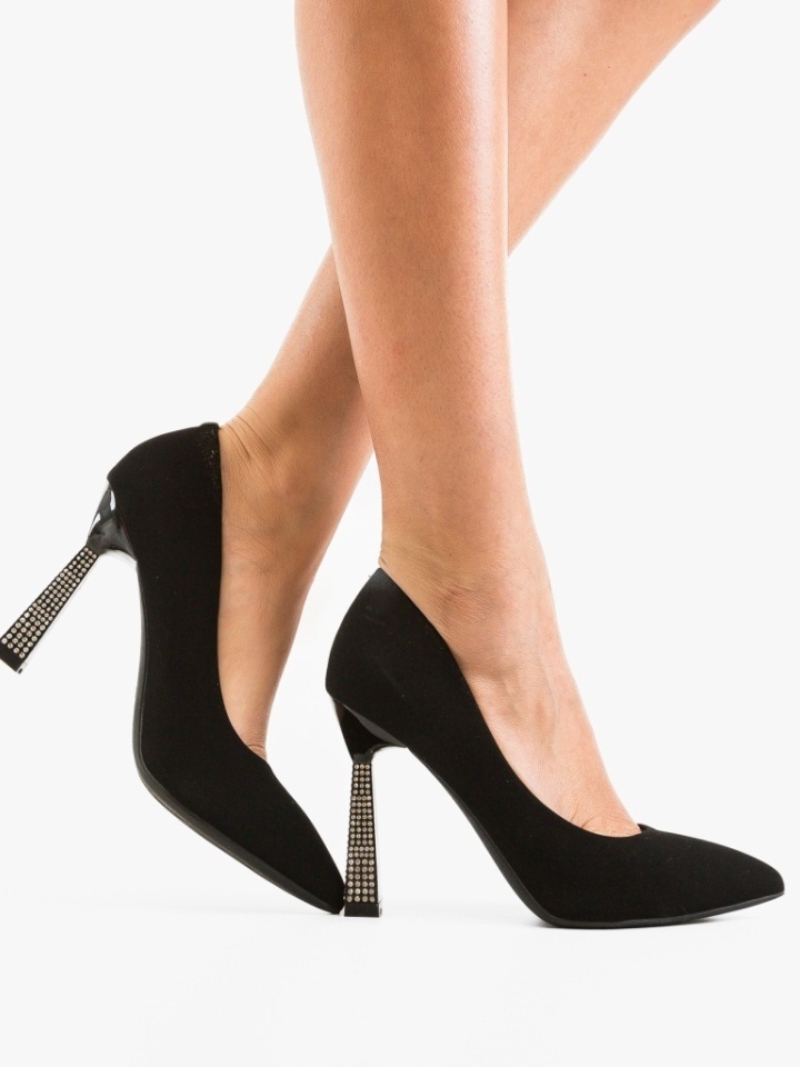 Scarpe da donna Nere Jannez - Img 2