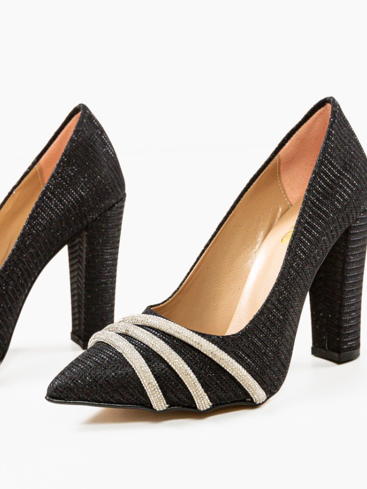 Scarpe da donna Nere Jusyne - Img 6