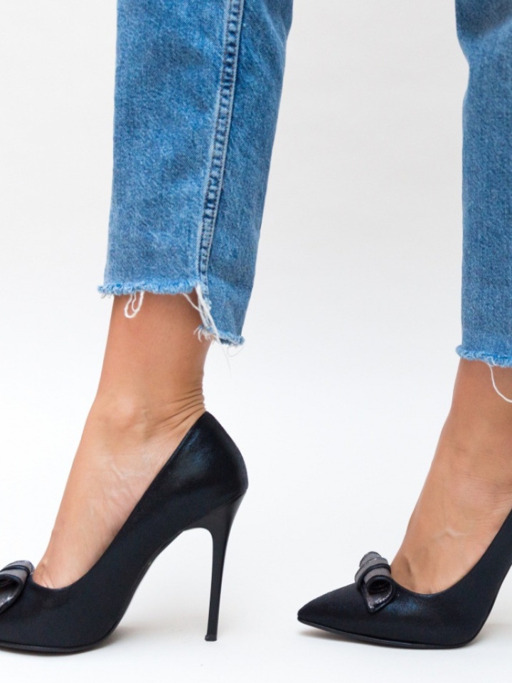 Scarpe da donna Nere Manel 3 - Img 5