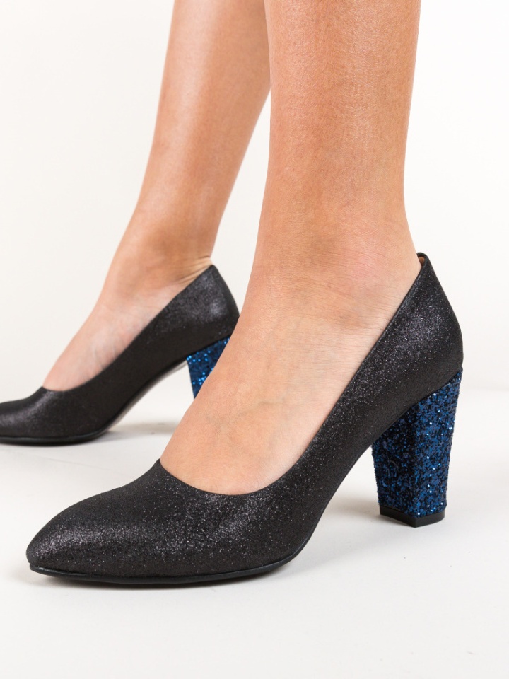 Scarpe da donna Nere Pomo - Img 6