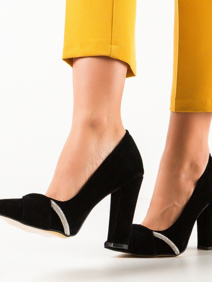 Scarpe da donna Nere Roka 3 - Img 4