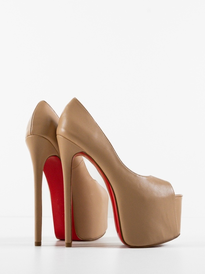 Scarpe da donna Nude Biria - Img 4