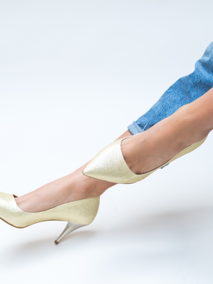 Scarpe da donna Oro Buhas - Img 8
