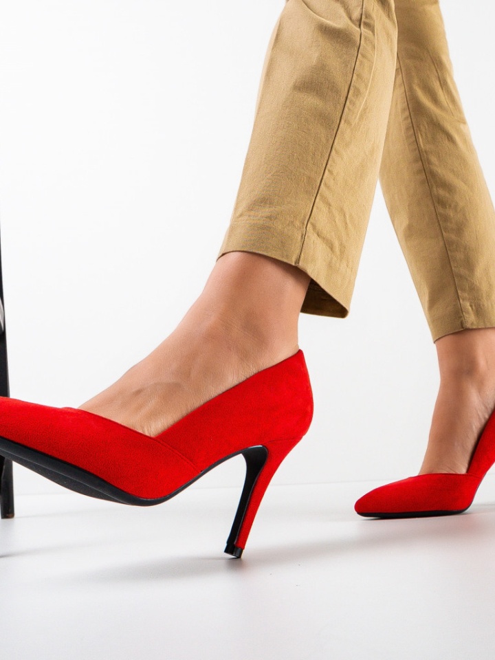 Scarpe da donna Rosse Araj - Img 4