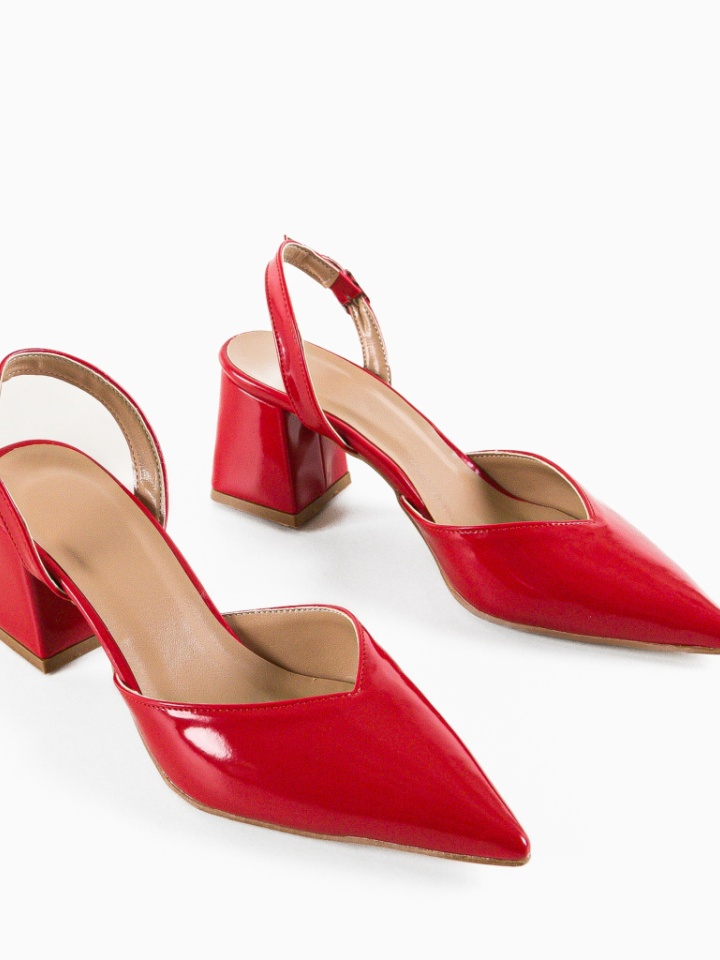 Scarpe da donna Rosse Hagra - Img 6