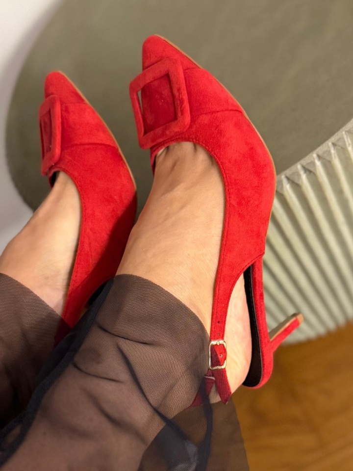 Scarpe da donna Rosse Luleo - Img 1