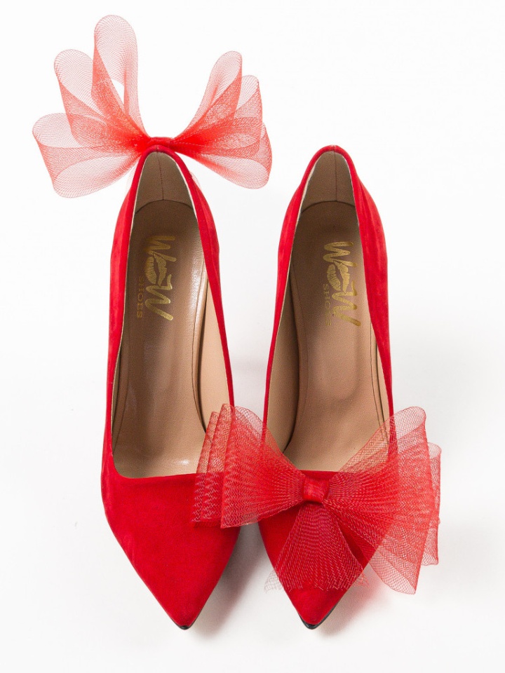 Scarpe da donna Rosse Monroe - Img 13