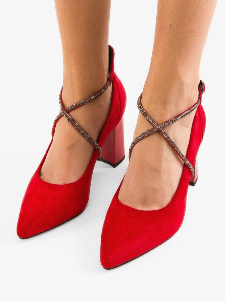 Scarpe da donna Rosse Nikke - Img 4