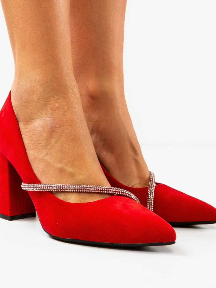 Scarpe da donna Rosse Pherick - Img 2