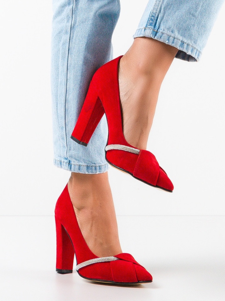 Scarpe da donna Rosse Roka - Img 10
