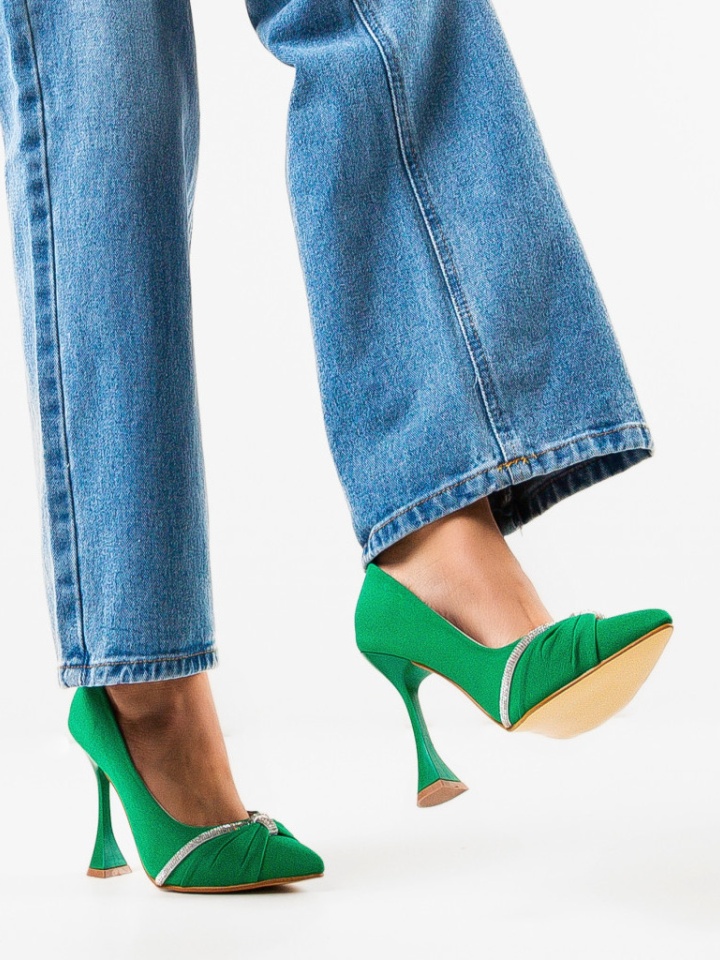 Scarpe da donna Verde Finko - Img 4