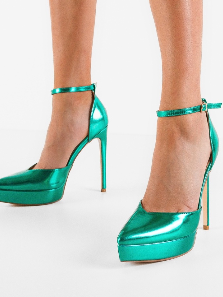 Scarpe da donna Verde Rada - Img 3