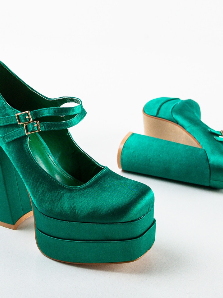 Scarpe da donna Verde Rivera - Img 9