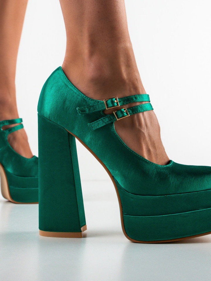 Scarpe da donna Verde Rivera - Img 12