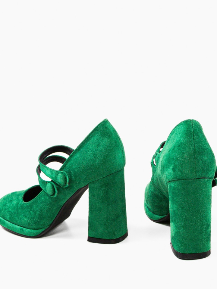 Scarpe da donna Verde Vintage - Img 6