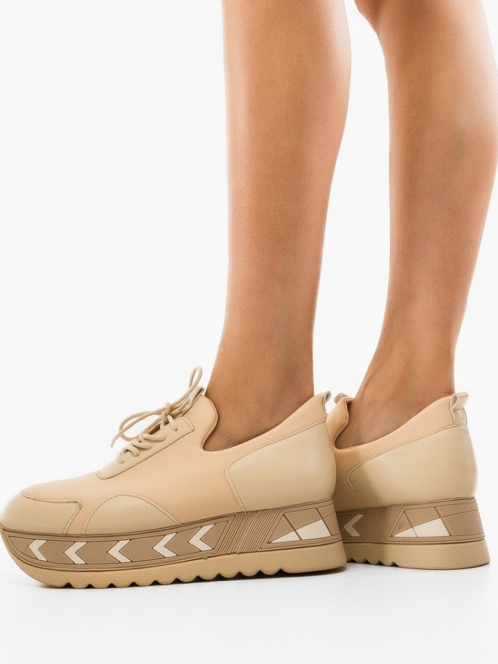 Scarpe sportive Beige Gazy - Img 1