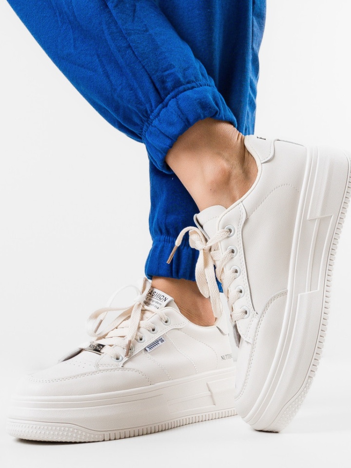 Scarpe sportive Beige Guno - Img 4