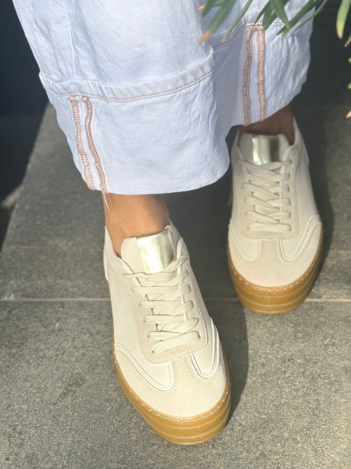 Scarpe sportive Beige Jaswin - Img 1