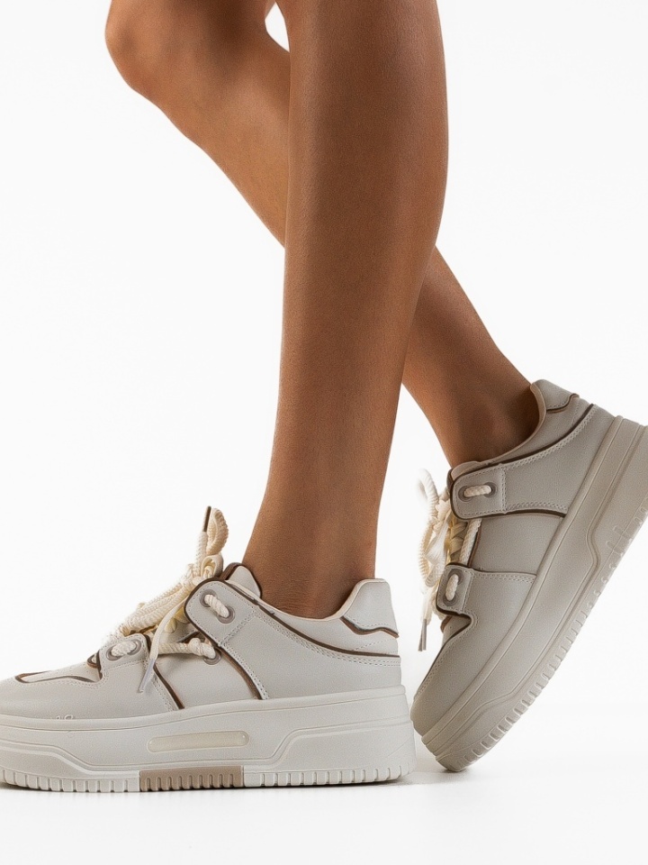 Scarpe sportive Beige Kerim - Img 2