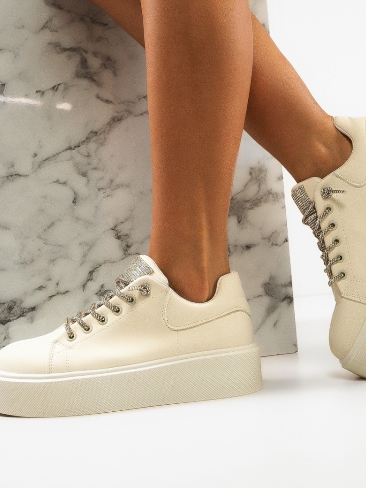 Scarpe sportive Beige Laro - Img 1