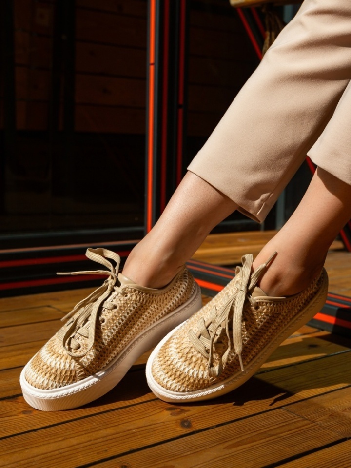 Scarpe sportive Beige Reinbou - Img 2