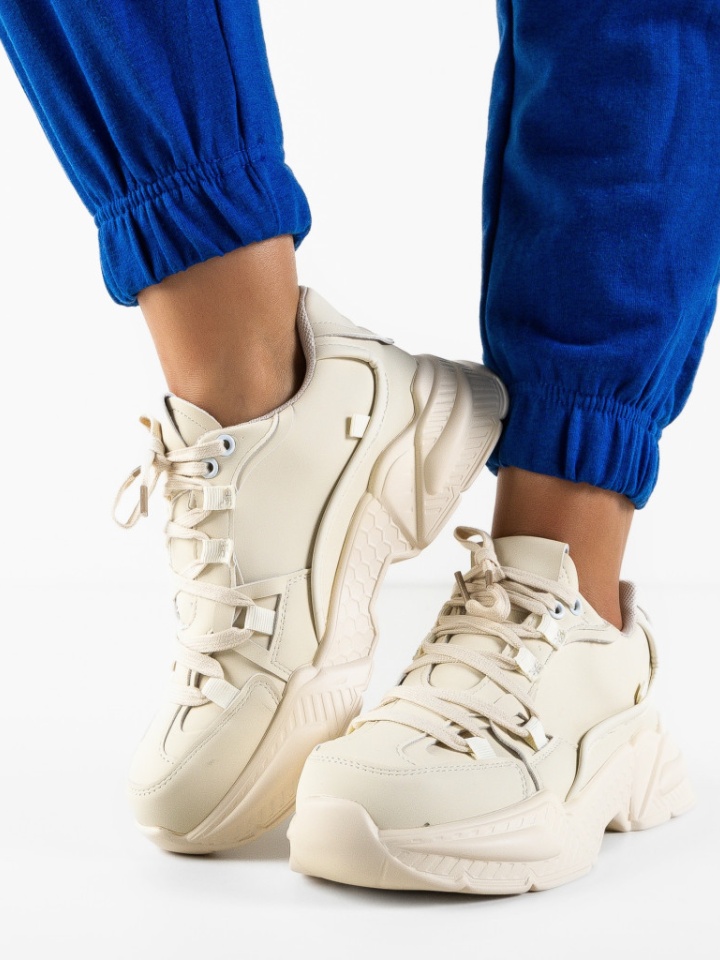 Scarpe sportive Beige Samir - Img 2