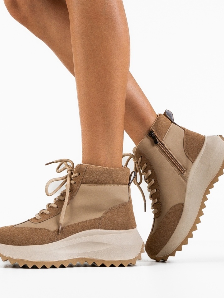 Scarpe sportive Beige Tefa - Img 4