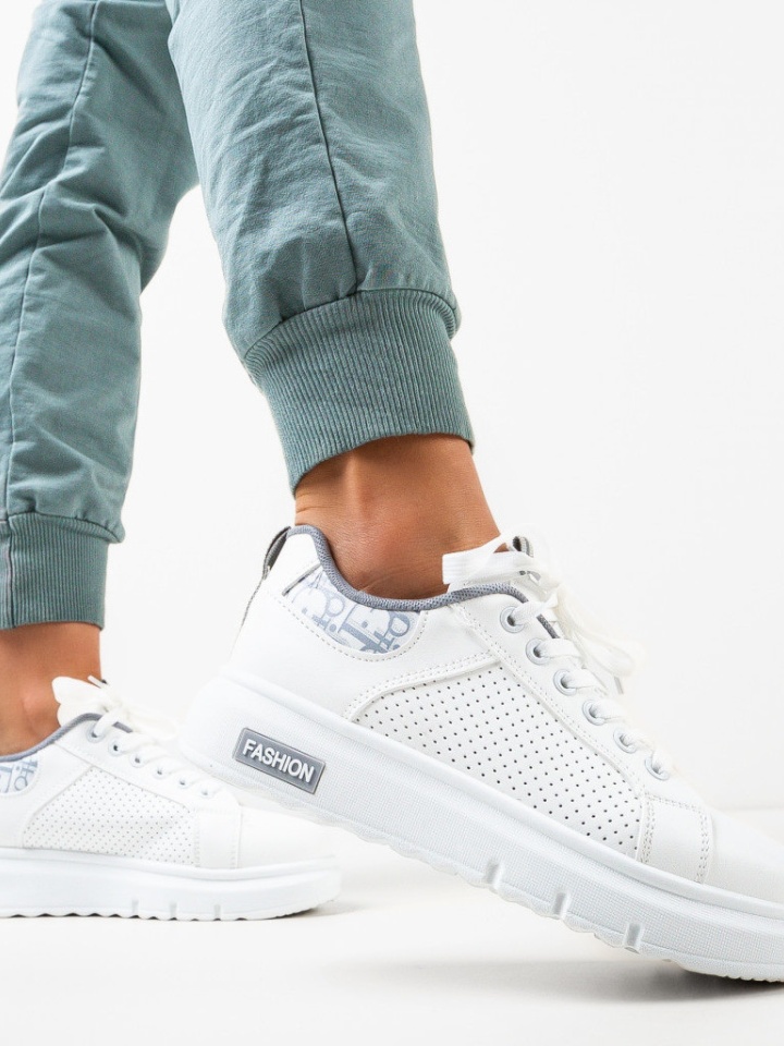Scarpe sportive Bianche Abraham - Img 1