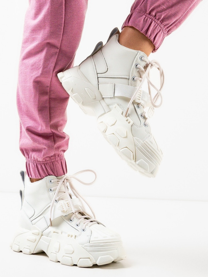 Scarpe sportive Bianche Dolcegab - Img 9