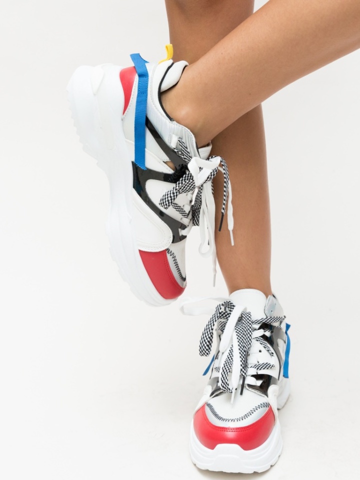 Scarpe sportive Bianche Melbona - Img 3