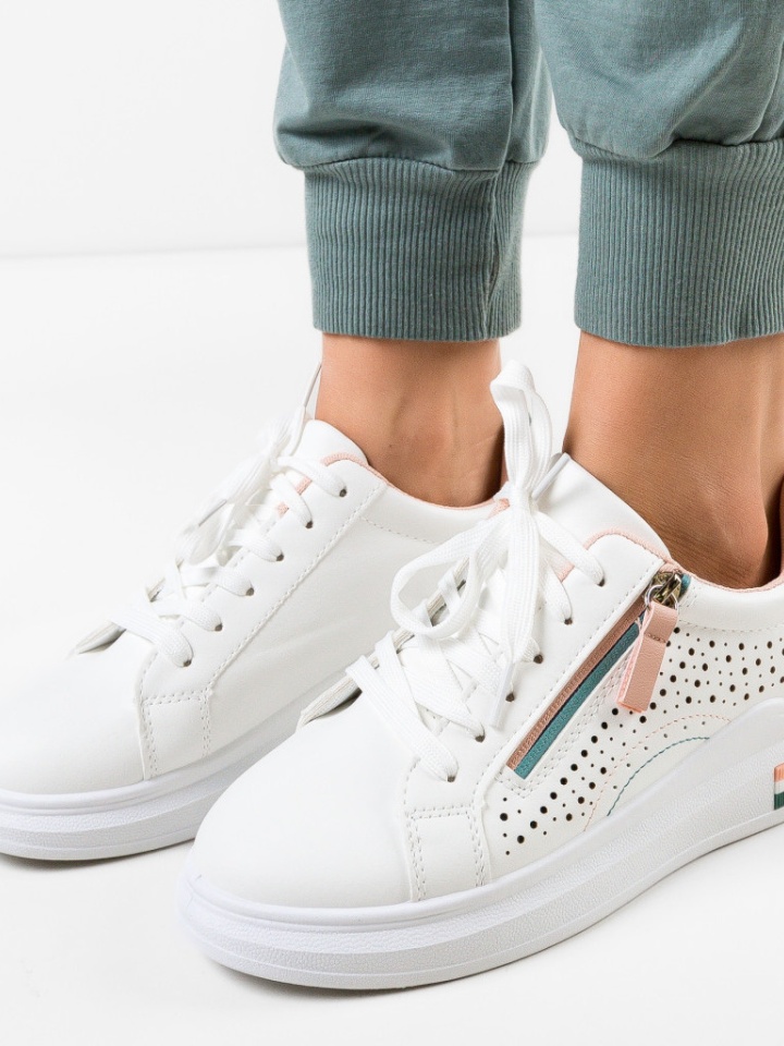 Scarpe sportive Bianche Peko 2 - Img 4