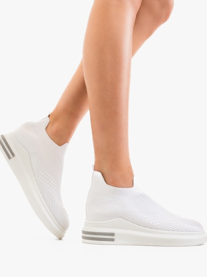 Scarpe sportive Bianche Tyvbar - Img 3