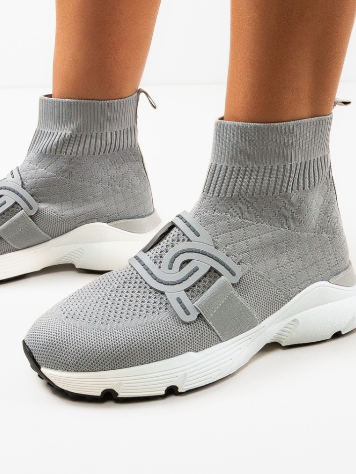 Scarpe sportive Grige Elchanan - Img 4
