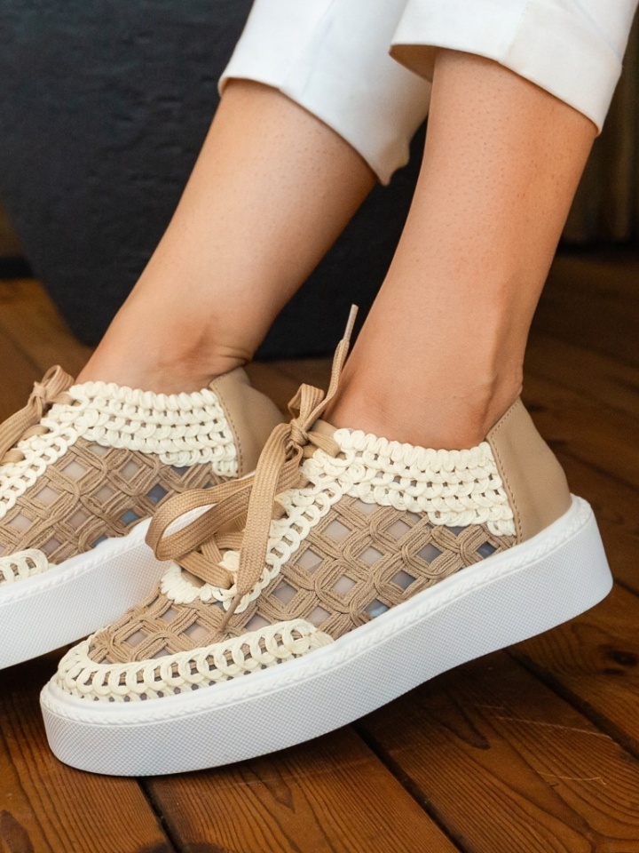 Scarpe sportive Khaki Aihao - Img 1