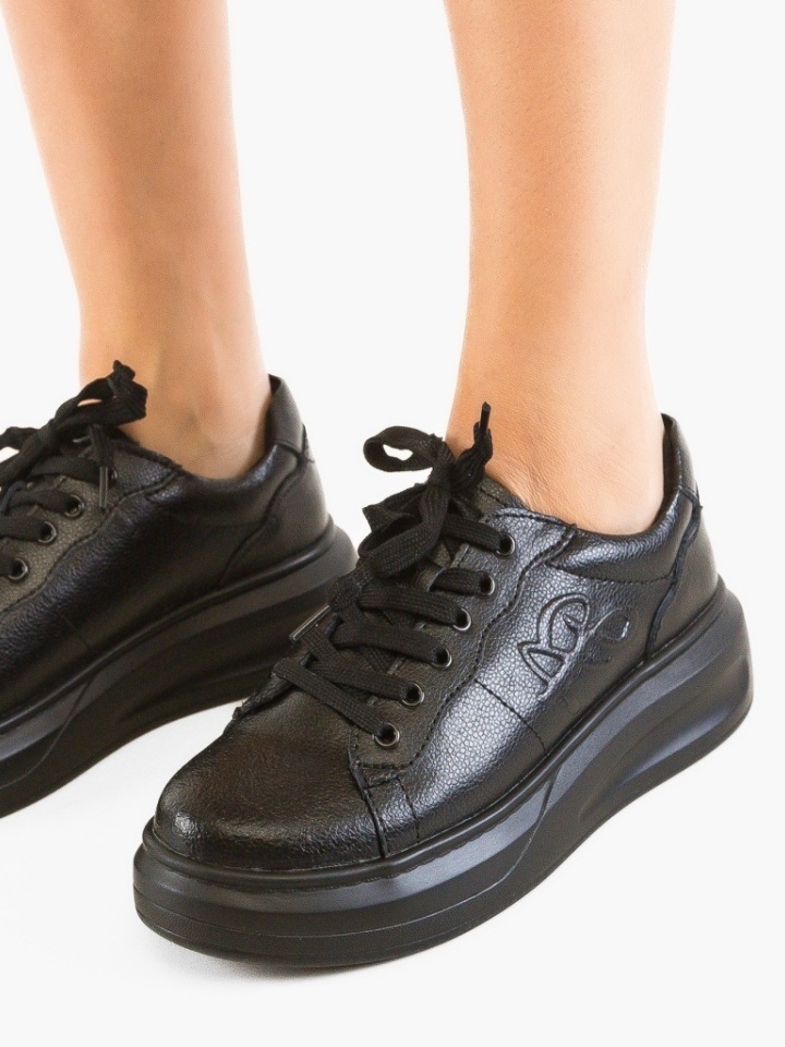 Scarpe sportive Nere Abbe - Img 1