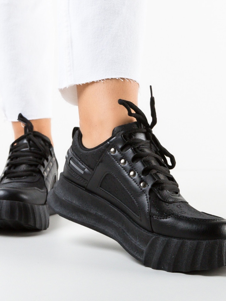 Scarpe sportive Nere Aditya - Img 2